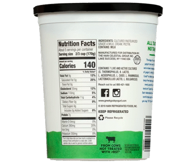 Stonyfield Organic Food